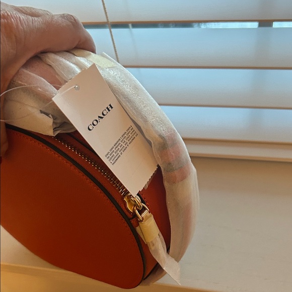 Coach Halloween Orange Crossbody Bag, NWT - Picture 3 of 3